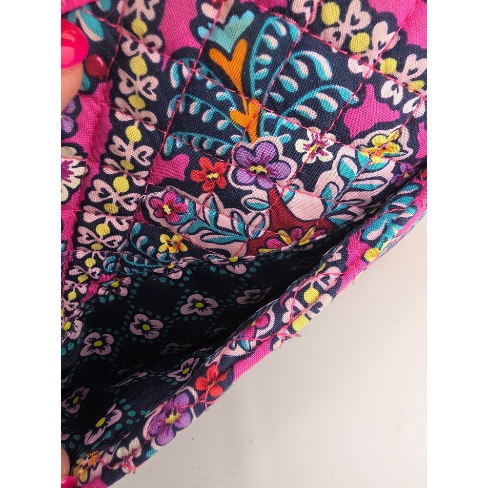 Vera Bradley Carson Mini Shoulder Bag Crossbody Purse - Kaleidoscope Pink - Picture 6 of 11